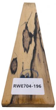 Preview: Griffbrett Weißes Ebenholz, 704x84x10mm, Einzelstück #196