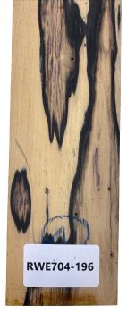 Preview: Griffbrett Weißes Ebenholz, 704x84x10mm, Einzelstück #196