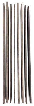Preview: Griffbrett Zirikote 710x74x10mm Einzelstück #051