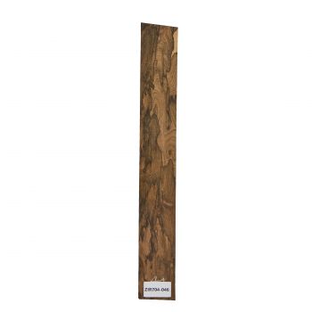 Griffbrett Zirikote, 565x76x10mm,  Einzelstück #046