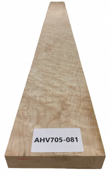 Preview: Neck Bird's Eye Maple, 1180x105x26mm, Unique Piece #081