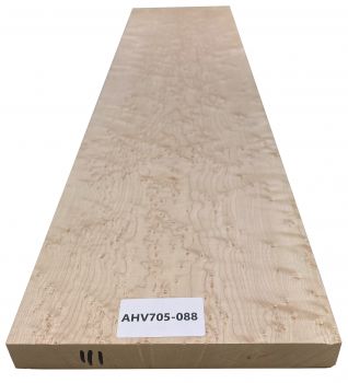 Preview: Neck Bird's Eye Maple, 870x210x26mm, Unique Piece #088