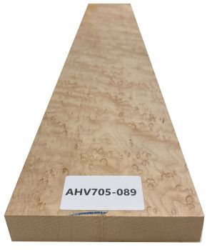 Preview: Neck Bird's Eye Maple, 720x118x26mm, Unique Piece #089
