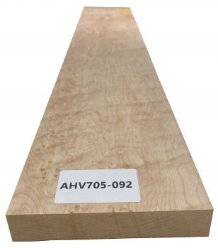 Preview: Neck Bird's Eye Maple, 720x128x26mm, Unique Piece #092