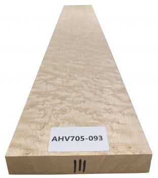 Preview: Neck Bird's Eye Maple, 720x115x26mm, Unique Piece #093