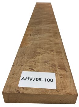 Preview: Neck Bird's Eye Maple Caramel, 720x104x24mm, Unique Piece #100
