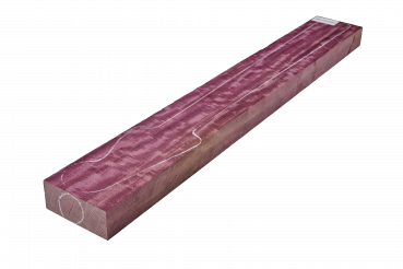 Preview: Hals Amaranth / Purple Heart, leichter Riegel 860x115x48mm, Einzelstück #003