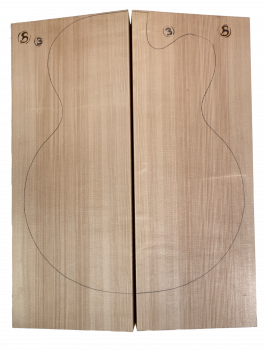 Soundboard Italian Spruce (Messrs. Bachmann),  Archtop A (F3)
