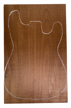 Preview: Body Ahorn A schlicht, 1-tlg. Schoko - FSC®100%