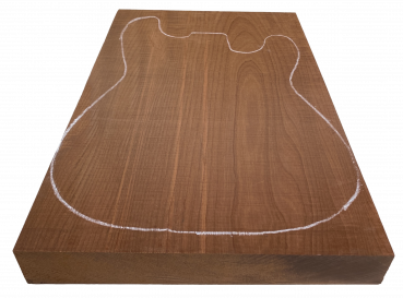 Preview: Body Ahorn A schlicht, 1-tlg. Schoko - FSC®100%