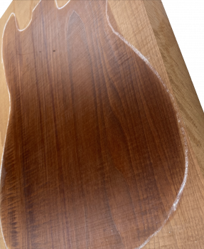 Preview: Body Ahorn A schlicht, 1-tlg. Schoko - FSC®100%