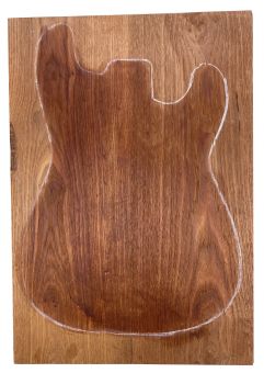 Preview: Body Swamp Ash AA Premium, 2 pcs., HD, edge-glued