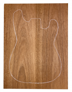 Body Mahagoni Swietenia  AA select, MD,  2-tlg. verleimt