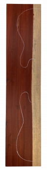 Preview: Body Padouk rot mit Splint Premium AA,  2-tlg. - FSC®100%