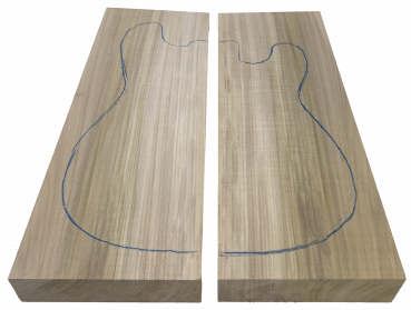 Preview: Body Tulipwood, Prime AA, 2-teilig bookmatched
