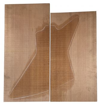 Body Western Red Cedar AA, 2-tlg. bookmatched Explorer