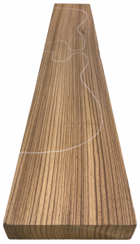 Preview: Body Zebrano AA Prime, 2-tlg. grainmatched
