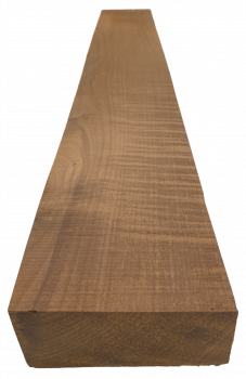 Hals Ahorn, europ. geflammt AA "Schoko" 720x85x45mm