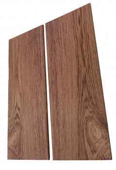 Preview: Head Stock Veneer Honduras Rosewood light, 2pcs. bookmatched