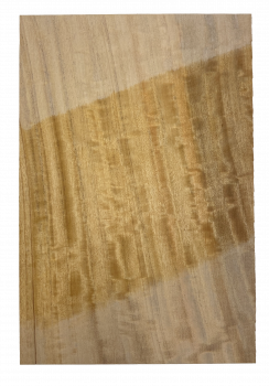 Kopfplatte geflammtes Zitronenholz