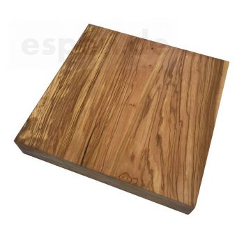 Turning wood Olive wood bowl blank quare of 20, 25, 30cm, 5cm thickness, air-dried