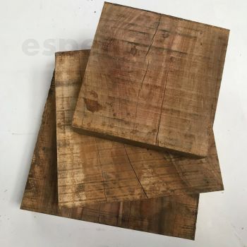 Turning wood Olive wood bowl blank quare of 20, 25, 30cm, 5cm thickness, air-dried