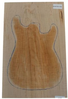 Top Ahorn, West Coast Maple 1-tlg. 585x375x11mm Einzelstück #002