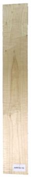 Neck Sycamore / European Maple, curly flat-sawn FSC®100% Unique Piece #102