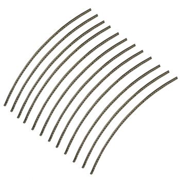 Set of 12 Fret Wire Nickel Silver width: 2 mm, curved