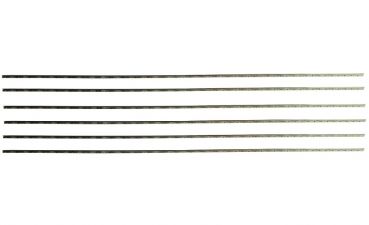 Set of 6 Fret Wire Nickel Silver extra hard width: 3 mm, straight