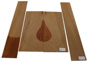 Back & Sides Mahagony (Swietenia) Western flamed Unique Piece #015 - FSC®100%