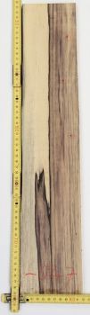 Griffbrett Weißes Ebenholz 525x95x9mm Einzelstück #047_1