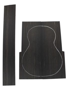 Back & Sides African Ebony AAA Prime Grade, Classic