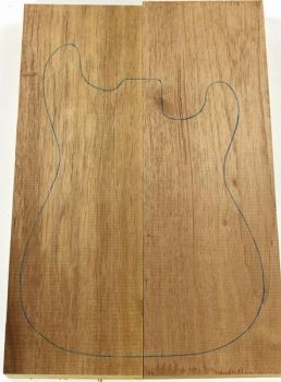 Body Cedro / "Spanish Cedar" A Standard Grade, 2-pcs., non-glued