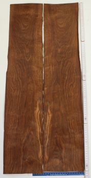 Veneer for Bodies Chechen bookmtached, 2 pcs. 550x180x0.6mm - FSC®100%