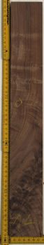 Griffbrett Nussbaum, amerikanisch  490 x 65 x 15mm  Einzelstück #014