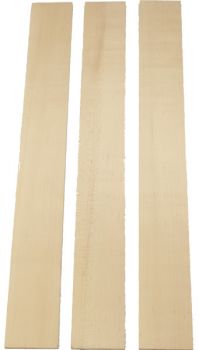 Fretboard Hard Maple, plain, white, quarter-sawn 510x70x10mm
