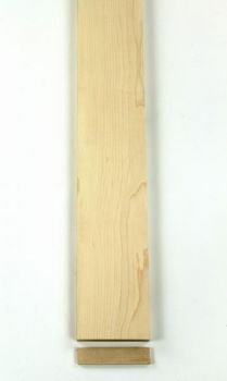 Neck Michigan Maple, plain, with occational "eyes" 710x100x24mm