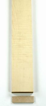 Neck Sycamore / Europ. Maple curly AAA, QS/HQS, 720x105x45mm