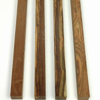 Preview: Flötenkantel Chechen, karib. Rosenholz, 400x40x40mm