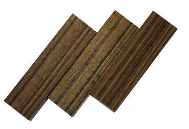 Knife Handle Ledwood quarter sawn 135x40x30mm