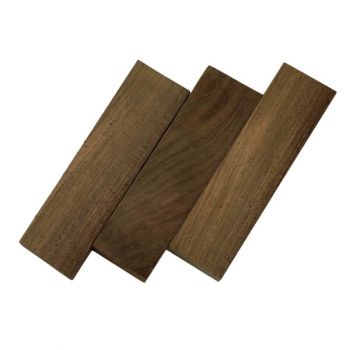 Messergriffrohling Teak Plantage 125x40x30mm