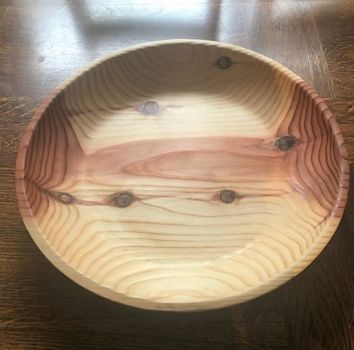 Bowl Blank Redwood 400x400x80mm