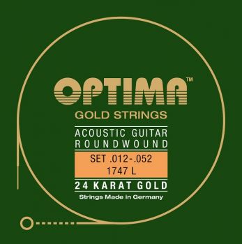 Gitarrensaiten OPTIMA 24K GOLD light