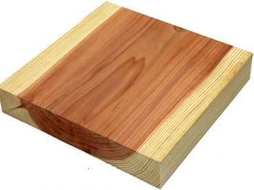 Schalenrohling Redwood/ Mammutbaum  200x200x50mm