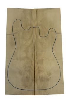 Top Sycamore / European Maple,  2-pcs.  8 mm B-grade