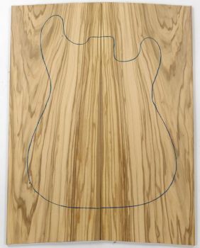 Back & Sides Olive Wood, viva AA, Classic Size