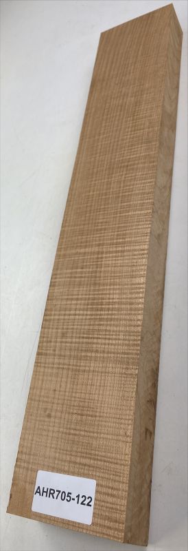 Neck Sycamore / European Maple, curly, roasted 4A, 655x110x53mm Unique Piece #122