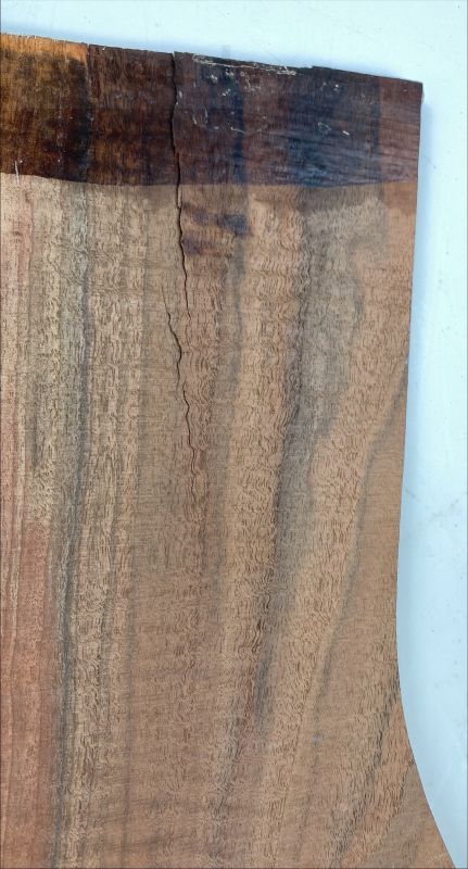 Top Claro Walnut 2-pcs. 8mm Unique Piece #002