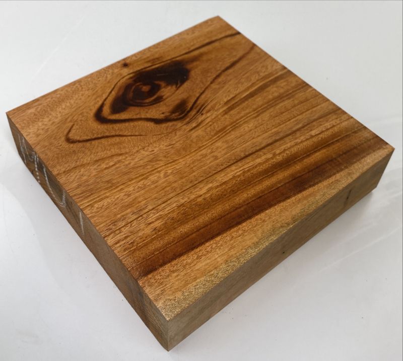 Schalenrohling Tigerwood 200x200x50mm